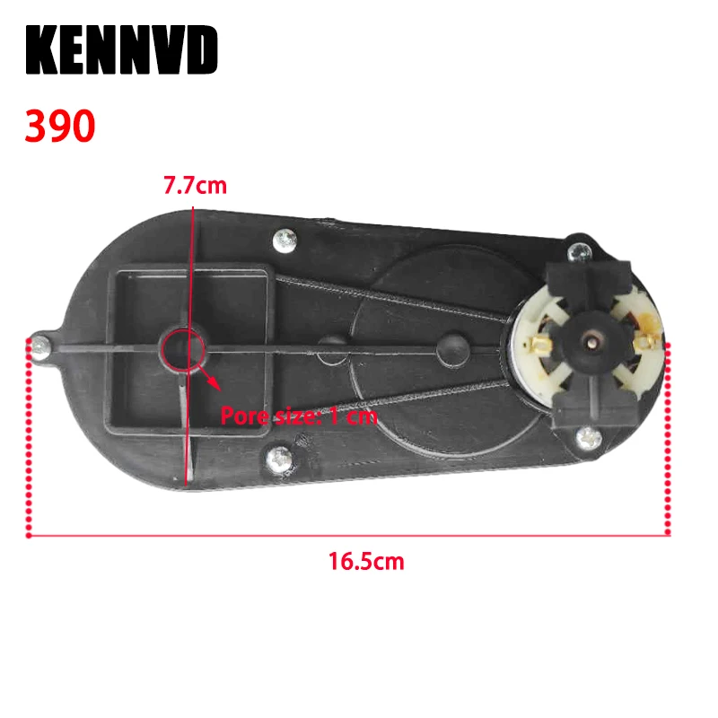 Children\'s electric car gearbox with 12V DC motor,kid\'s car engine 550 and 390, High speed motor gearbox for remote control car