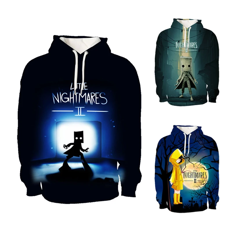 

Personality Kids Hoodies 3D Little Nightmares Hoodie Men women Sweatshirt Game Boys/girls Pullovers Little Nightmares 2 Clothes