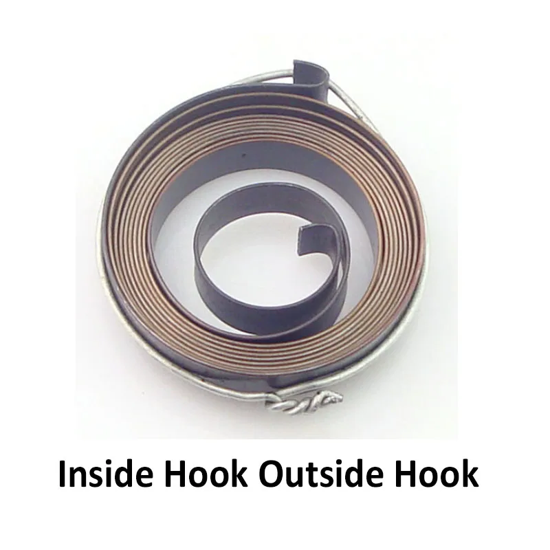 1PCS Spiral Flat Wire Coil Torsion Clockwork Spring Milling/Drilling Machine Spring Constant Force Extension Springs