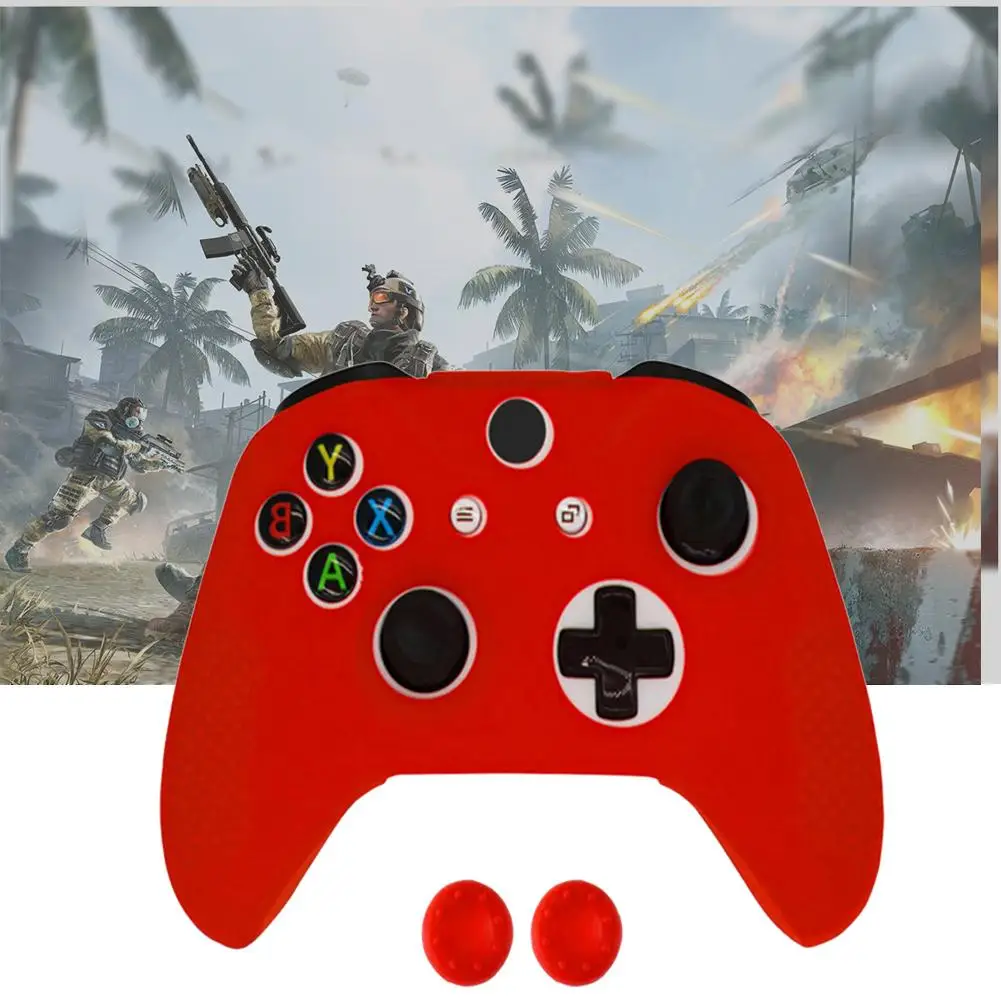 2020 Đính Silicon Chống Trượt Bao Da Bộ Dành Cho Tay Cầm Xbox One S/Xbox One X Bộ Điều Khiển