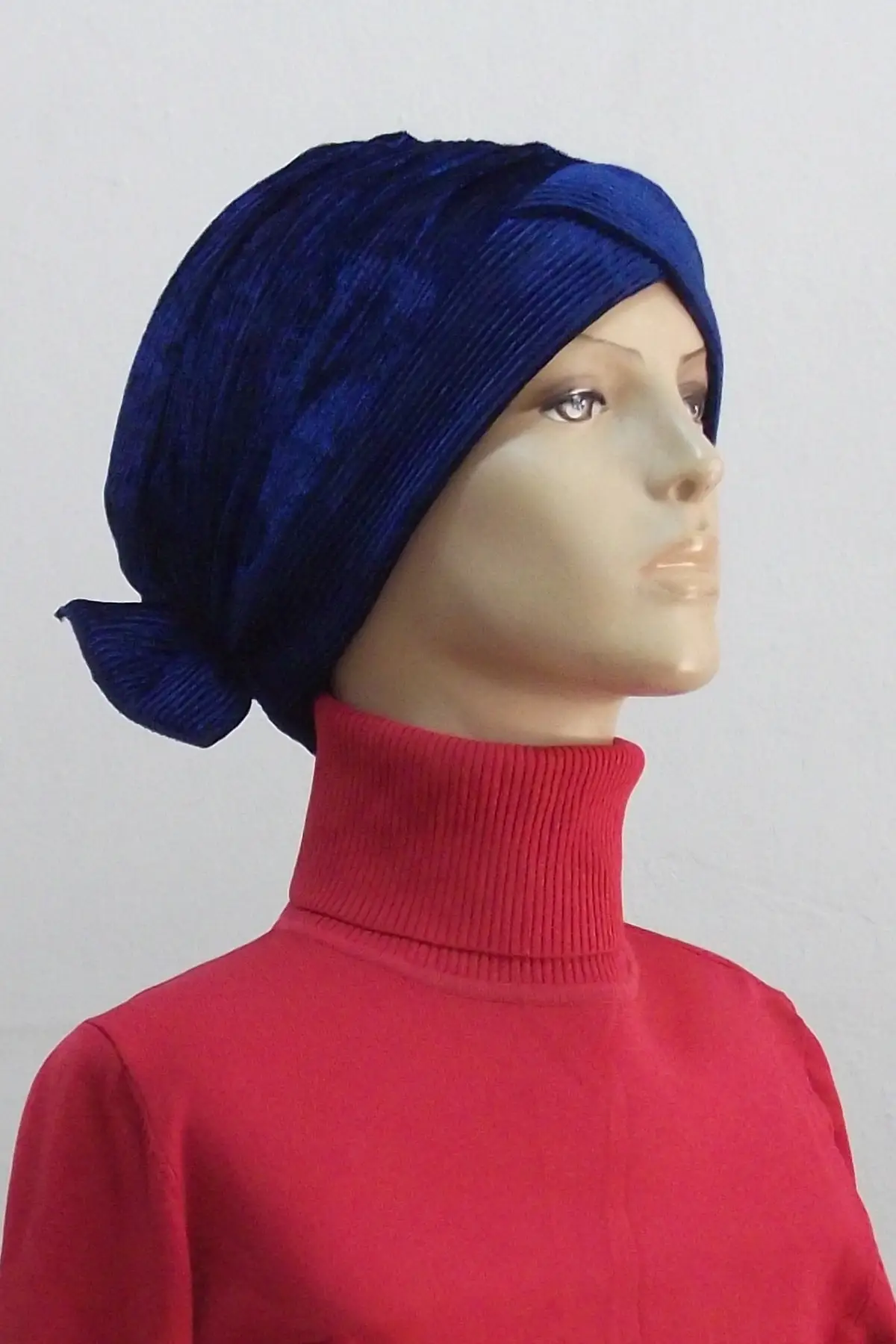 Bow Bone Corduroy Double Sided Turban