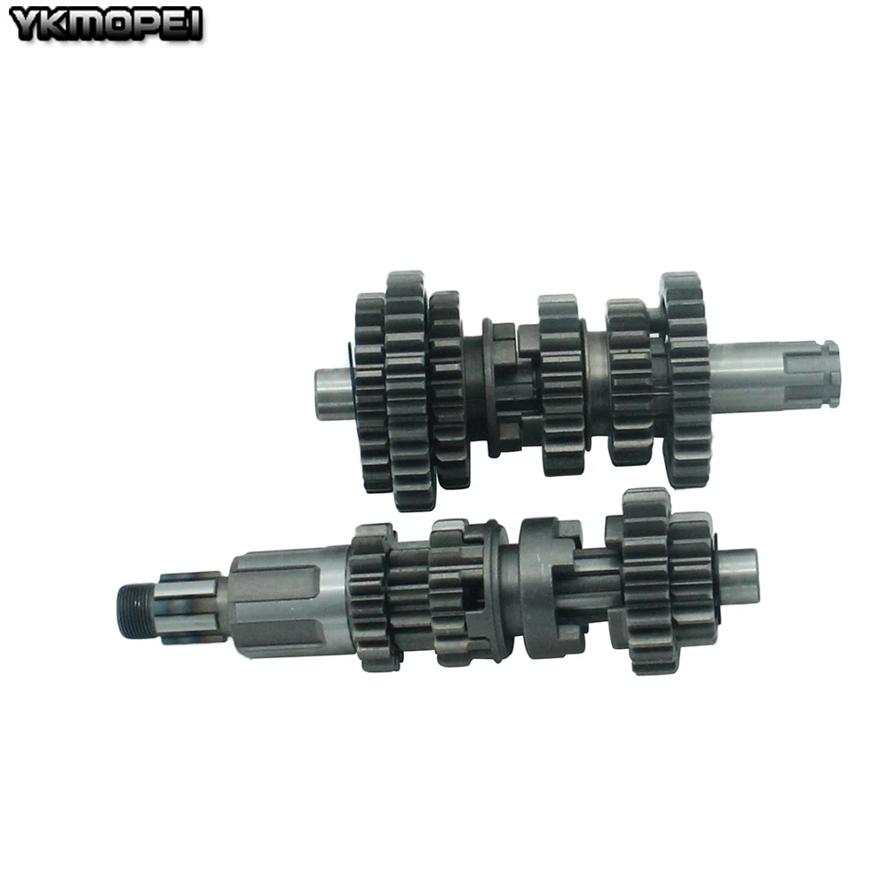 

Pit Dirt Bike CB250 6 Gear Main Counter Shaft Transmission For China Brand ZongShen CB250 6 Gear Air-cooled Engines 2ZB-142