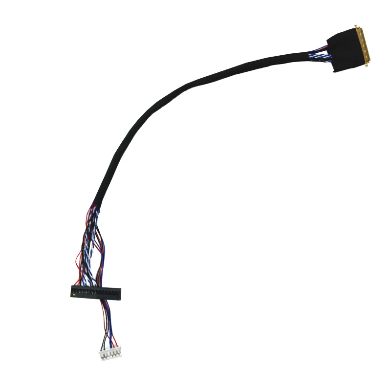 LED 40 pins LVDS Cable I-PEX 20453-20455 40Pin 1ch 6 Bit IPEX 20455 For 15.6 inch 1366x768 B156XW02 LP156WH2 LP156WH4 LTN156AT05