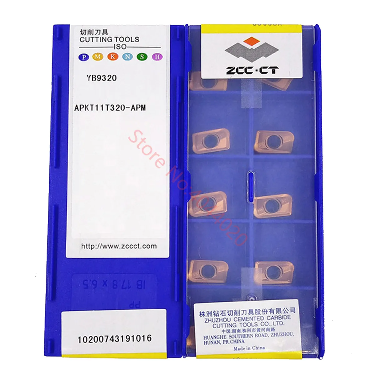 ZCC.CT APKT11T304 APKT11T312 APKT11T316 APKT11T320 APKT11T308 APKT160408  YB9320 CARBIDE INSERT APKT Inserts