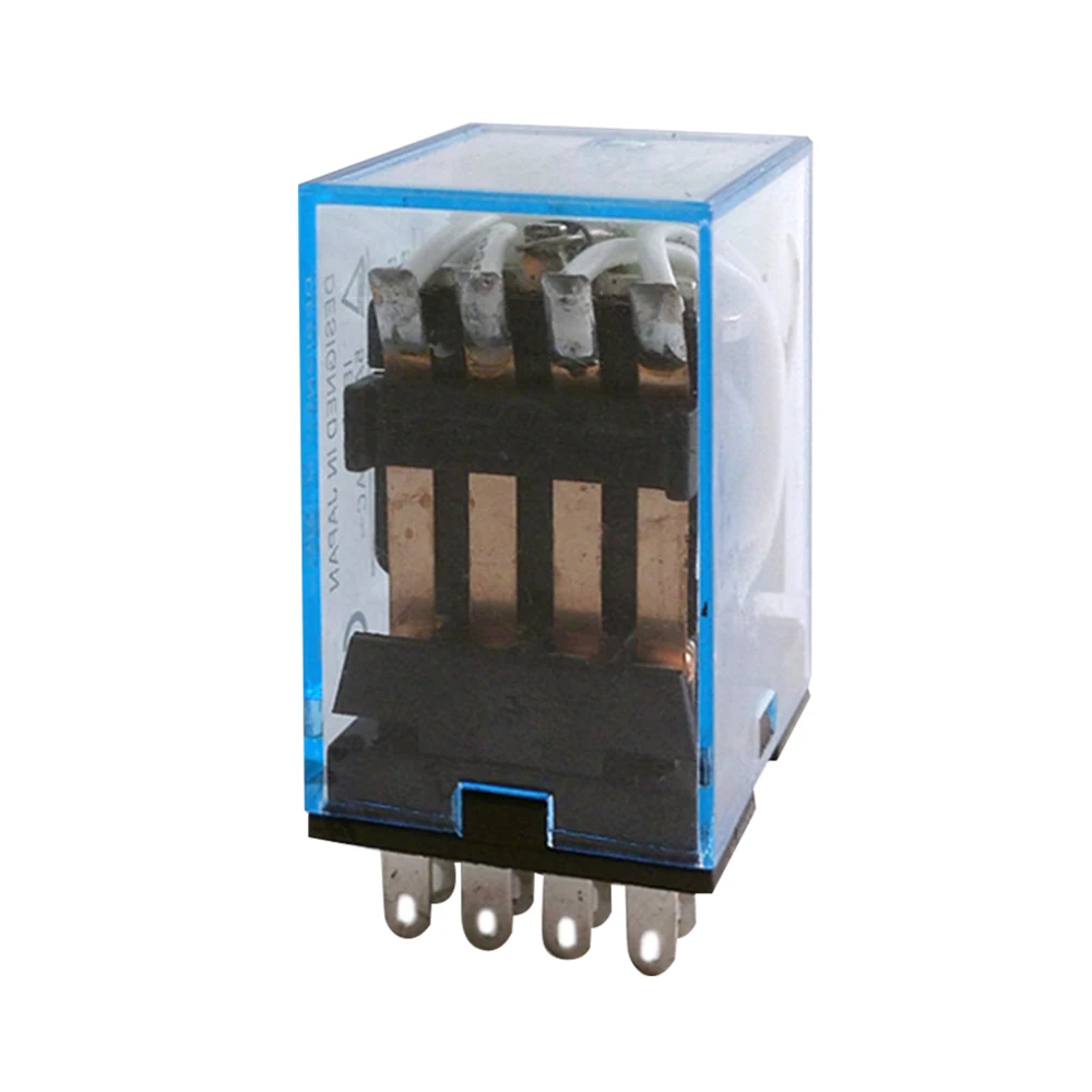 MY4NJ Coil DC12V DC24V AC110V AC220V HH54P 5A 220V Miniature Electromagnetic General Purpose Relay