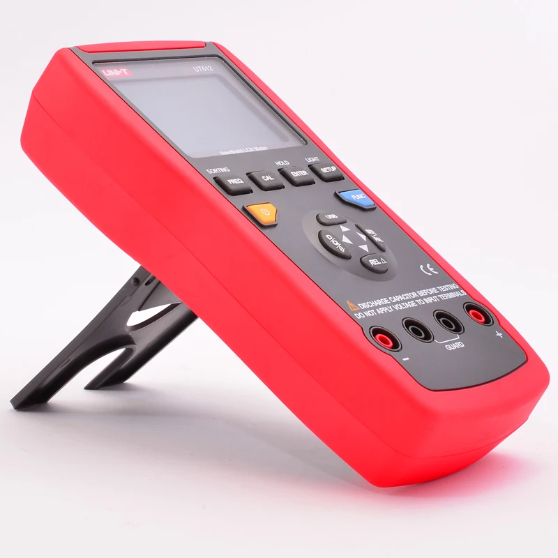 UNI-T UT612/UT611 LCR Meter; di alta precisione di 10KHz/100KHz LCR ponte digitale metro/induttore/condensatore/tester di resistenza