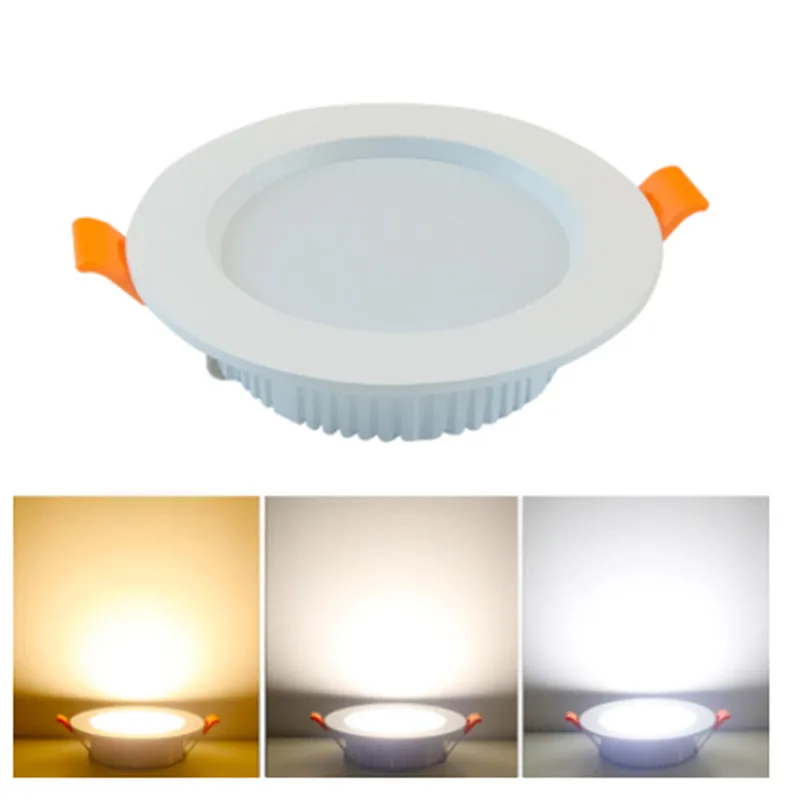 LED Downlight DC12V 3W 5W 7W 9W 12W LED Spot işık 18W voltage gerilim su geçirmez LED dekorasyon tavan lambası banyo Panel AYDINLATMA