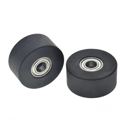 guide wheel PU polyurethane silent guide wheel double bearing rolling pulley Rowing machine pulley seat cushion pulley 46x22