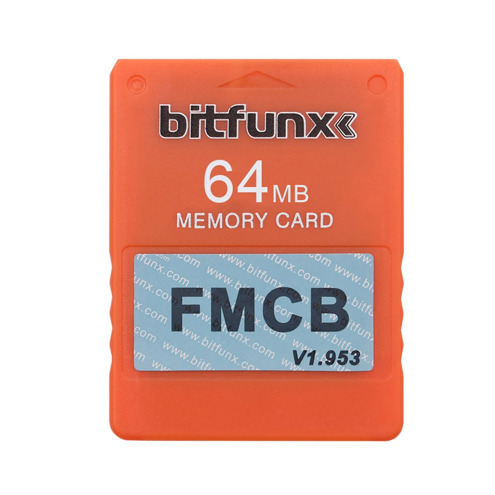ألعاب الفيديو BitFunx V1.953 64 ميجابايت مجاني McBoot FMCB OPL MC التمهيد بطاقة برنامج لبلاي ستيتش2 PS2