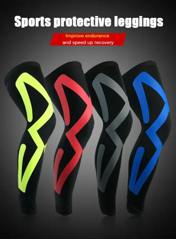 ขาสนับสนุนเส้นเลือดขอดการบีบอัดเข่าถุงเท้าถุงน่องถุงเท้าผู้ชายผู้หญิง (ขายเดียว) ถุงเท้ายาวผู้ชาย Kомпрессионные Гольфы