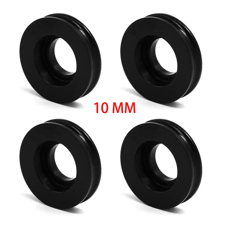 4PC 10mm Spacers Radial Brake Calipers washer pad shim plate M10 bolt For Yamaha YZF R1 R6 YZFR1 YZFR6 Suzuki GSXR ZX6R ZX10R