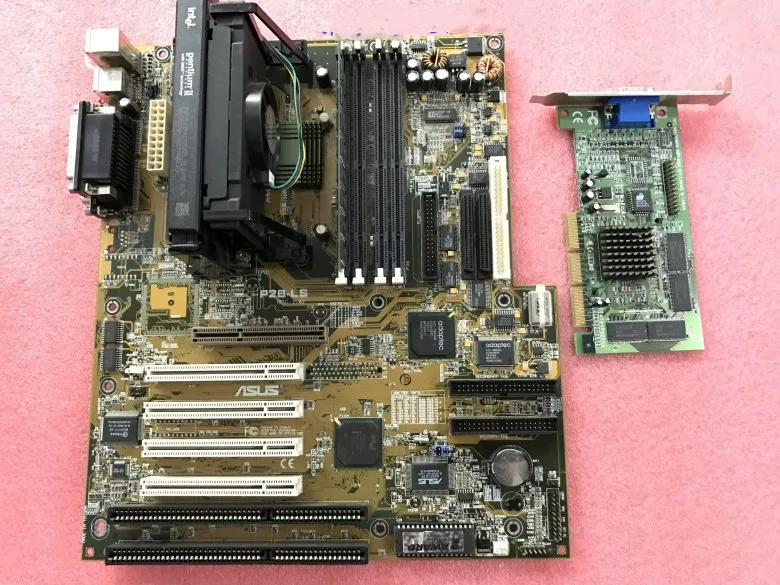 

Industrial control panel P2B-LS 2 ISA 4 PCI