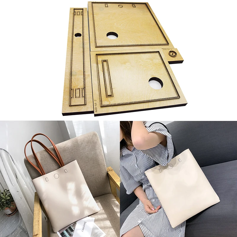 

Japan Steel Blade Rule Die Cut Steel Punch Shoulder Bag Cutting Mold Wood Dies for Leather Cutter for Leather Crafts 290x340x3mm