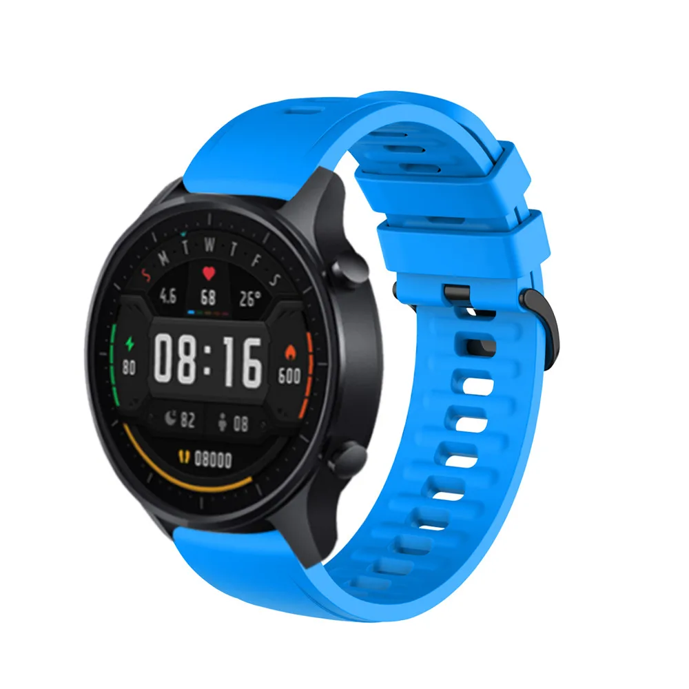 Sport-Silikonarmband für Xiaomi Watch 5 2 Pro S5 S4 S3 S2 S1 Pro Active 22mm Uhrenarmband für Mi Watch Color Miwatch Color2 Correa – Detail 14
