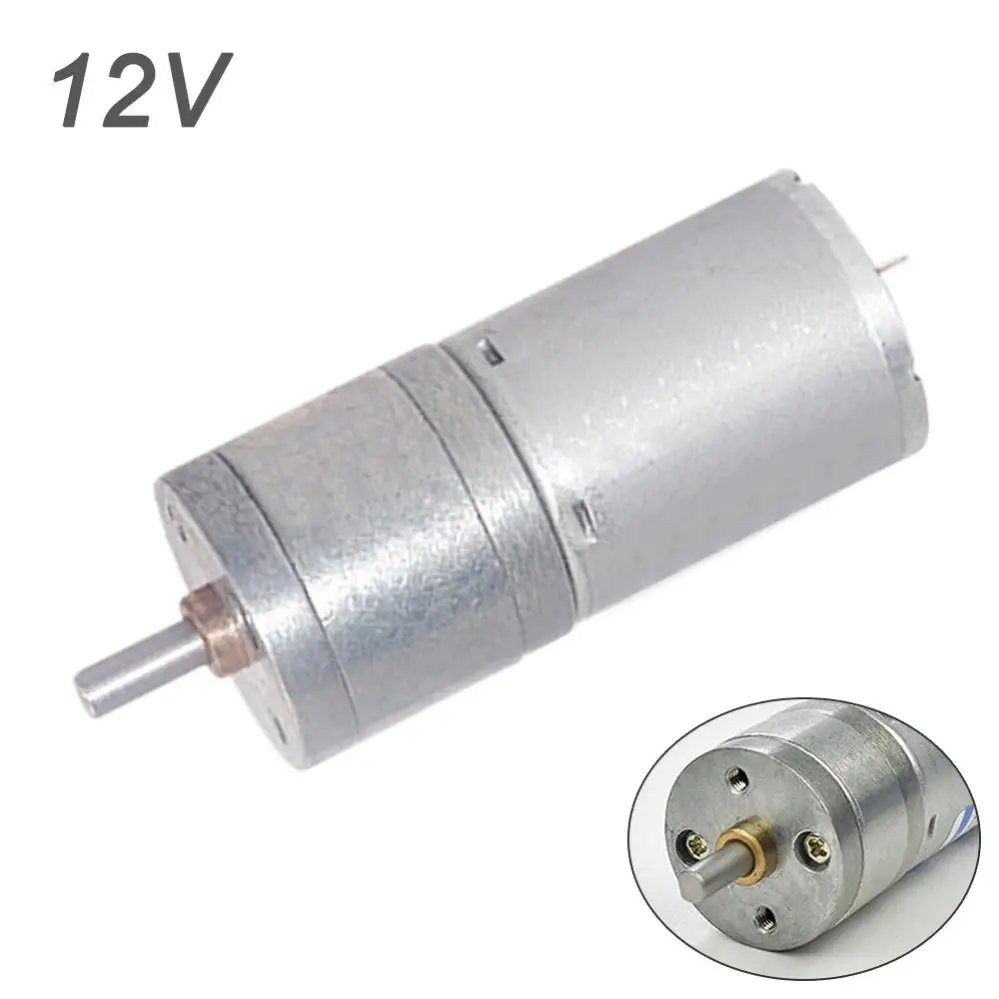 

12V 25-370 DC Reduction Motor Machine Intelligent Trolley Automatic Door Lock Motor Low-speed Electricmotor Household Appliance