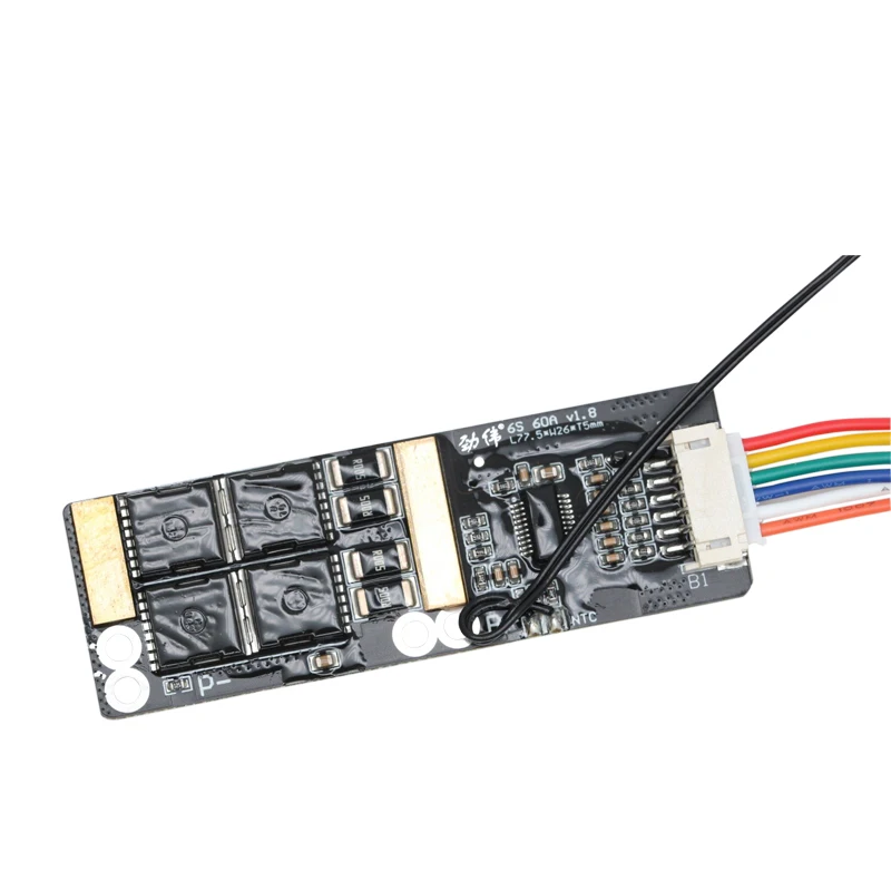 6s 22 فولت bms لبطارية 3.6 فولت 3.7 فولت 4.2 فولت شحن 2.7 فولت تفريغ حماية درجة الحرارة بطارية ليثيوم حماية pcm