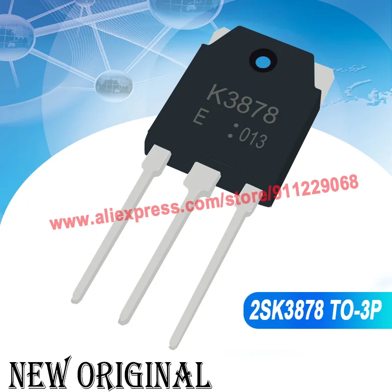 (5 Pieces) K3878 2SK3878 TO-3P 900V 9A / K2967 2SK2967 250V 30A / 2SK2643 500V 15A / 2SK2690 K2690 TO-3P 