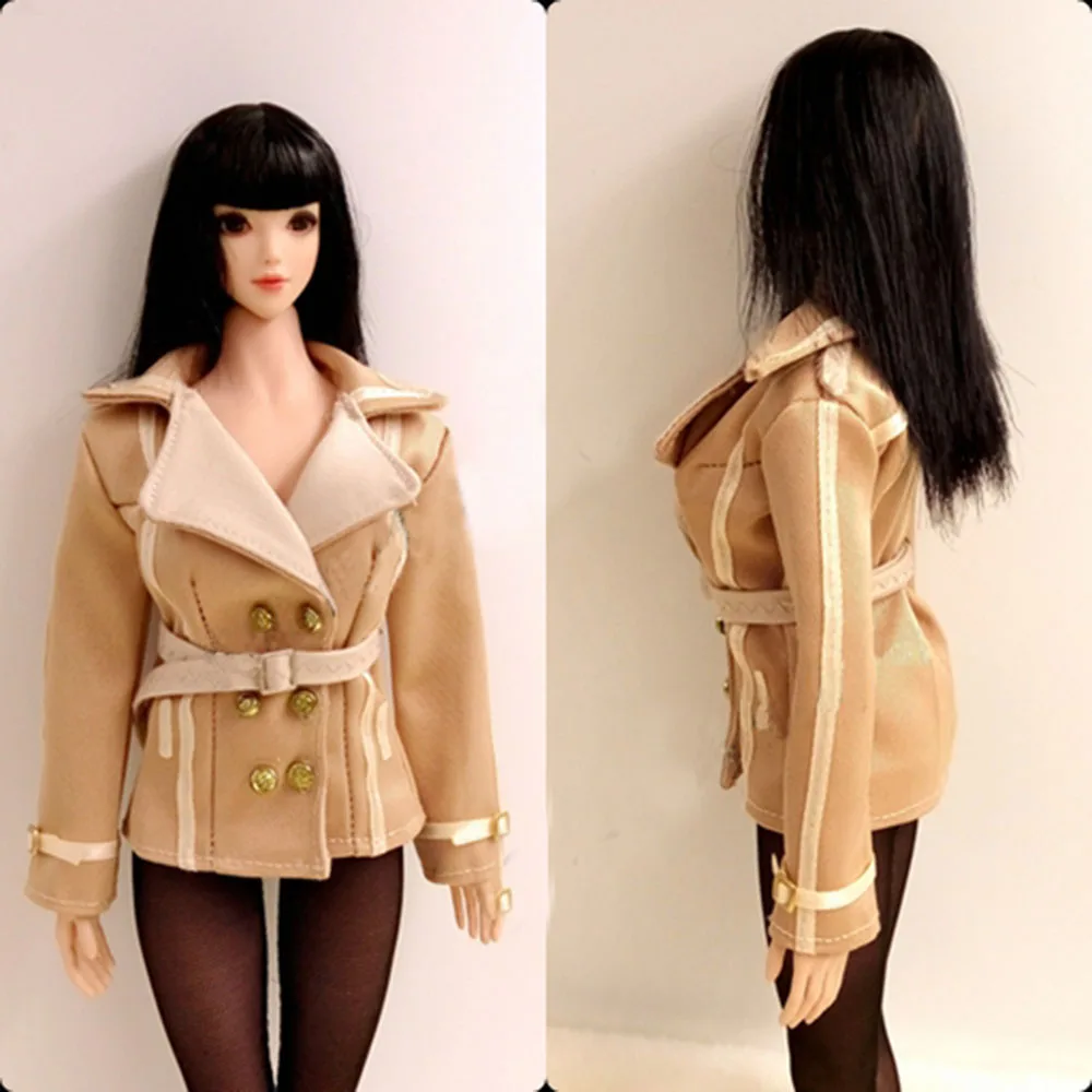 In Stock 1/6 Female Jacket Coat Clothes Elegant Small Suit Jacket Fit 12''  Female Figure Body