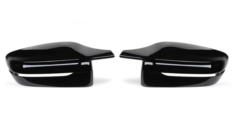 G30 G38 Bright Black Side Wing Rearview Mirror cover caps For BMW 2 3 4 5 7 Series G20 G21 G28 G22 G11 G12 G42 M4 style LHD RHD image 3