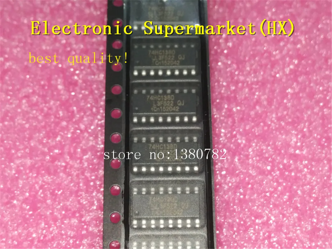 

Free Shipping 100pcs/lots 74HC138D 74HC138 SN74HC138D SOP-14 New original IC In stock!