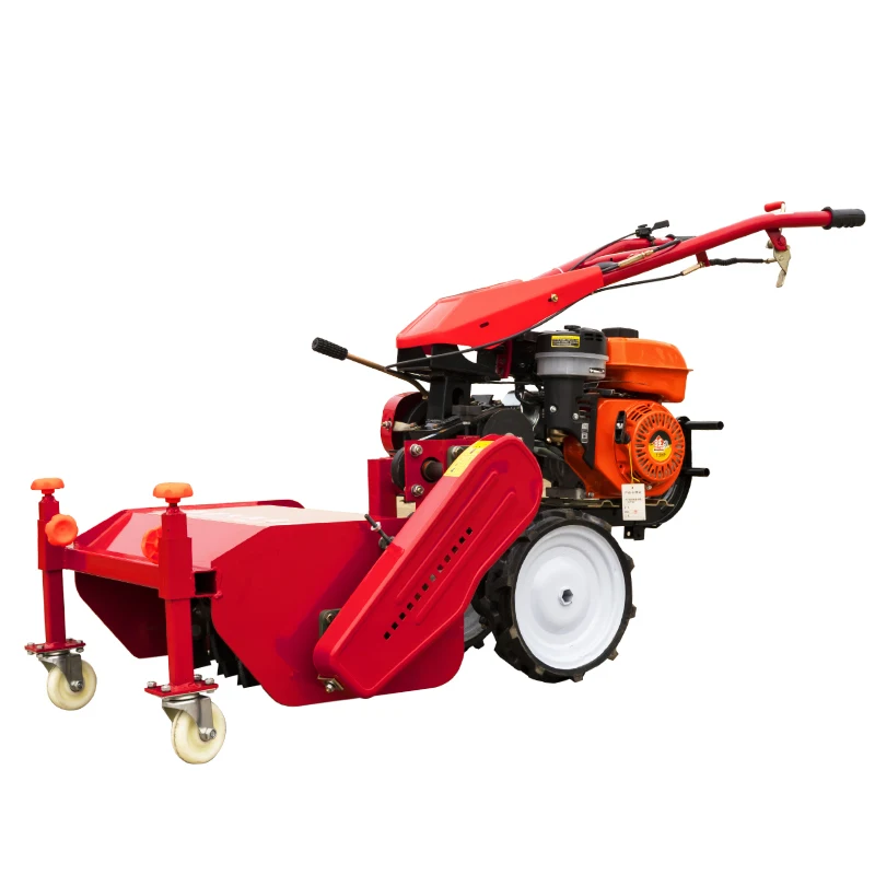 

garden Diesel grass-returning machine electric start self-propelled weeding machine mowing lawn trimmer wasteland weeder