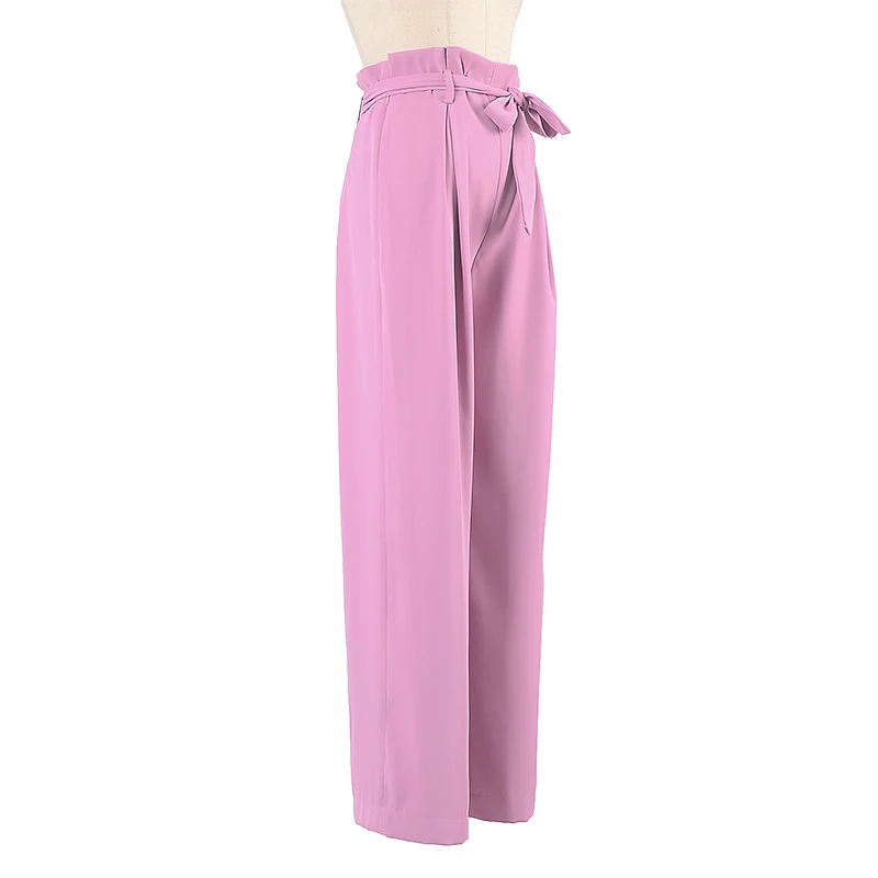 Fall Ballroom Dance Pants For Lady Pink Latin Practice Wear Stage Costume Tap Dance Wear Dance Outfits Designer Clothes JL2205