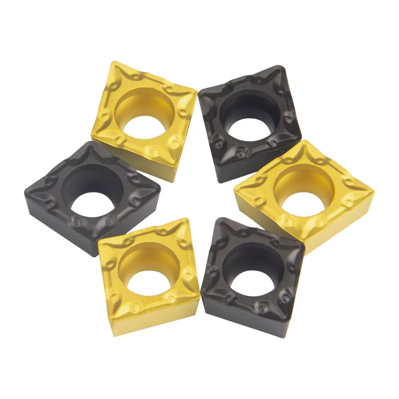 Ferramentas de Torneamento Interno Inserção do Carboneto Ferramenta do Cortador do Torno Ccmt 09 H01 Kt930s Yz15tf Yz735 Ccmt 09 10 Pcs