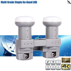 HD Digital LNB Multi Grade Single KU Band LNB For Dish TV Noise 0.1dB Universal Single LNB Satellite TV Receiver