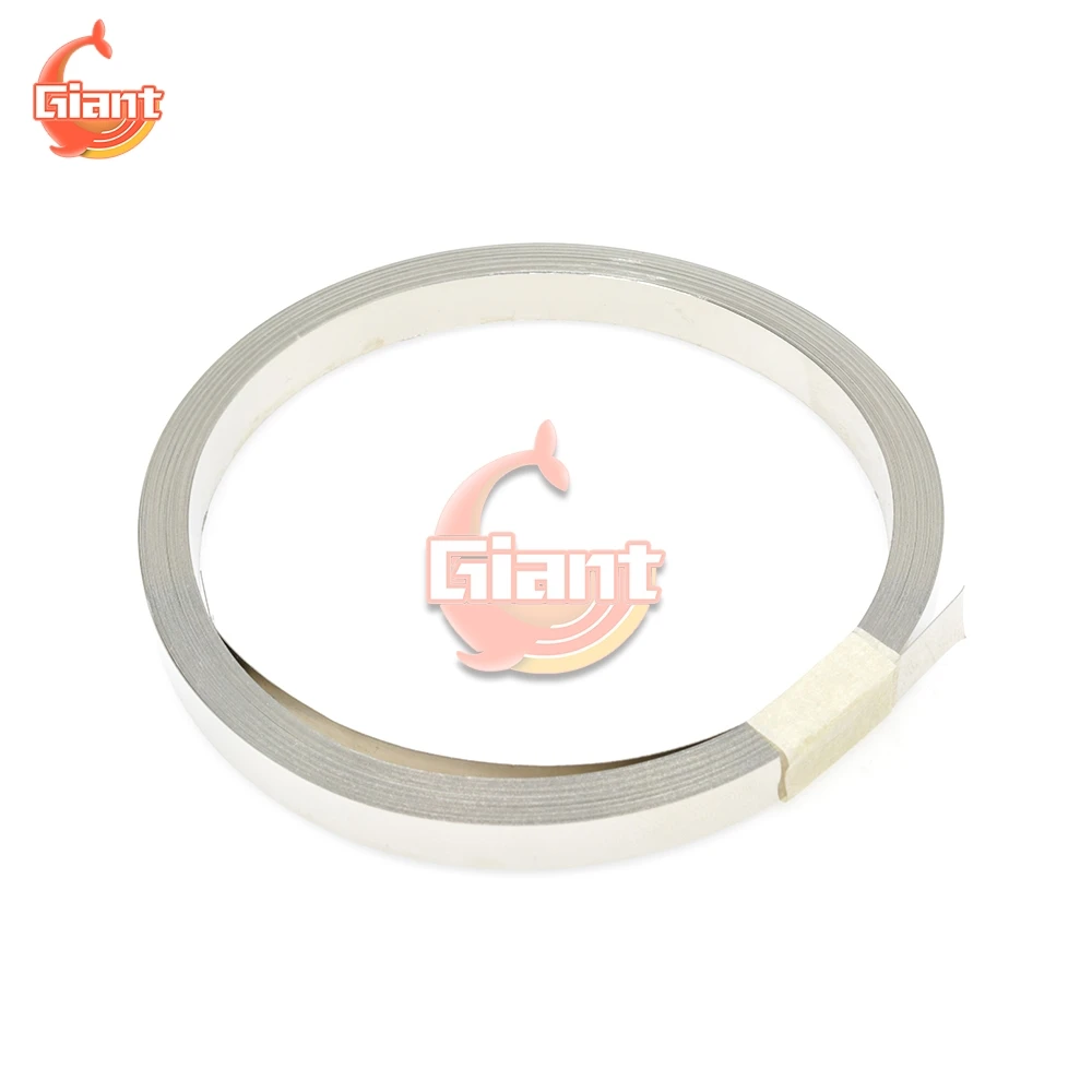 1 Roll 10m 18650 Li-ion Battery Nickel Sheet Plate Nickel Plated Strip Connector Steel Belt Spot Welding Machine Battery Welders