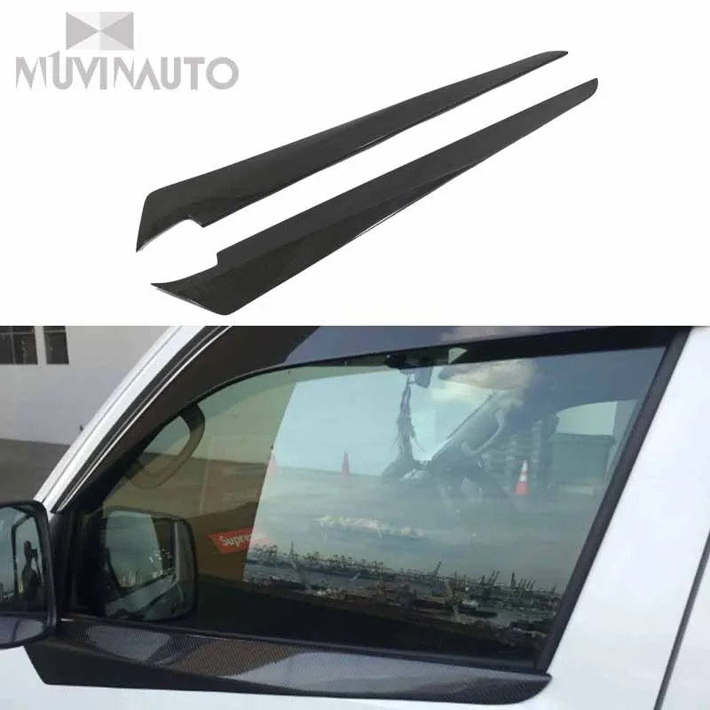 

Suitable for 05-17 topota hiace 200 series H16.8 true carbon fiber front door panel trim panel door trim panel window trim panel