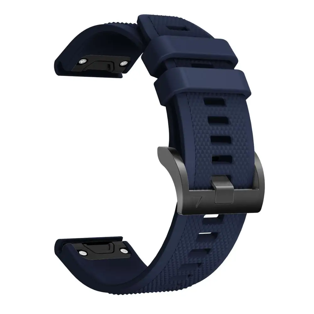 Correa de silicona para reloj Garmin Fenix 5 /5Plus/6/6Pro/Forerunner 935 945, pulsera inteligente de liberación rápida de 22mm