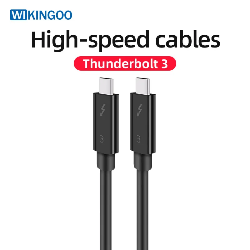 Cable Thunderbolt 3 0.3M 0.5M 0.7M 1M 2M 100W 40G USB C to USB C Cable PD for Macbook Pro Charger