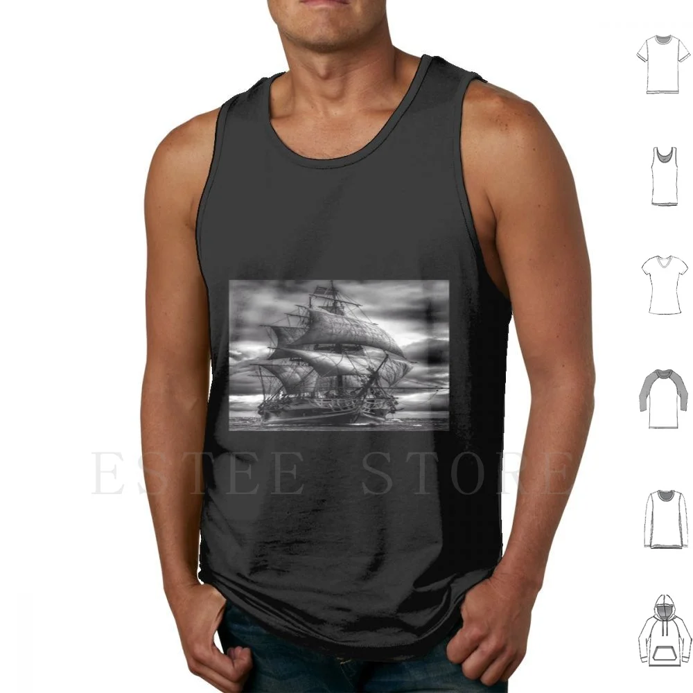 Ship Tank Tops Vest Cotton DIY Diy No Sew How To Sew A How To Make A Pattern No Sew How To Make A No Sewing Machine How To Sew