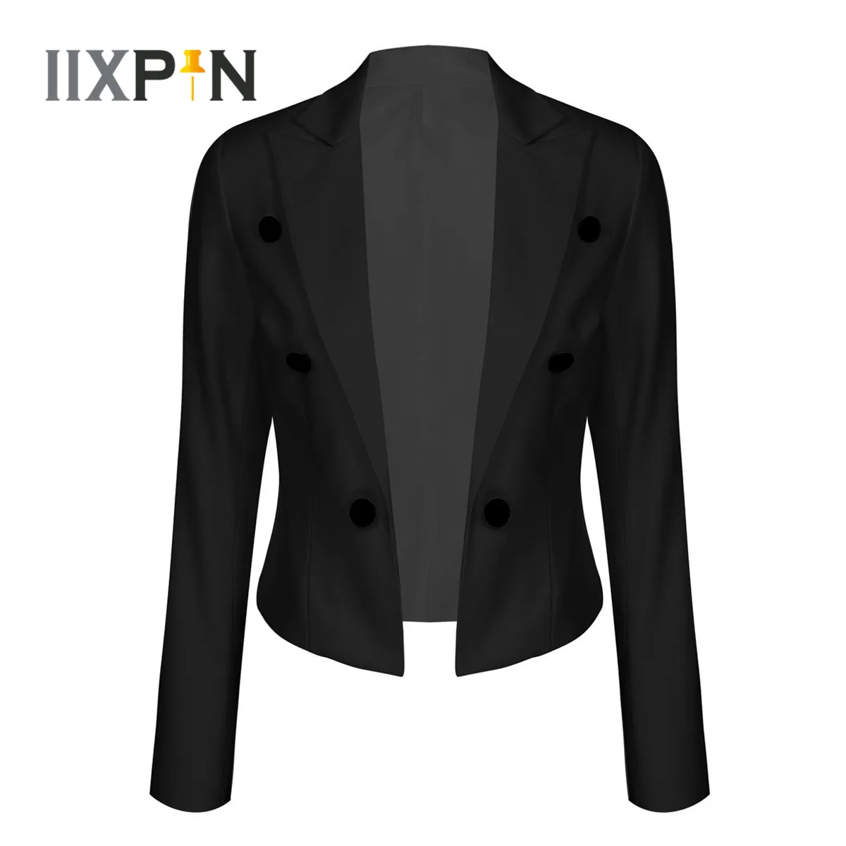 Blazer con risvolto da donna di moda Blazer da lavoro da ufficio giacca da lavoro abiti da lavoro cappotto Femme manica lunga Outwear Blazer donna