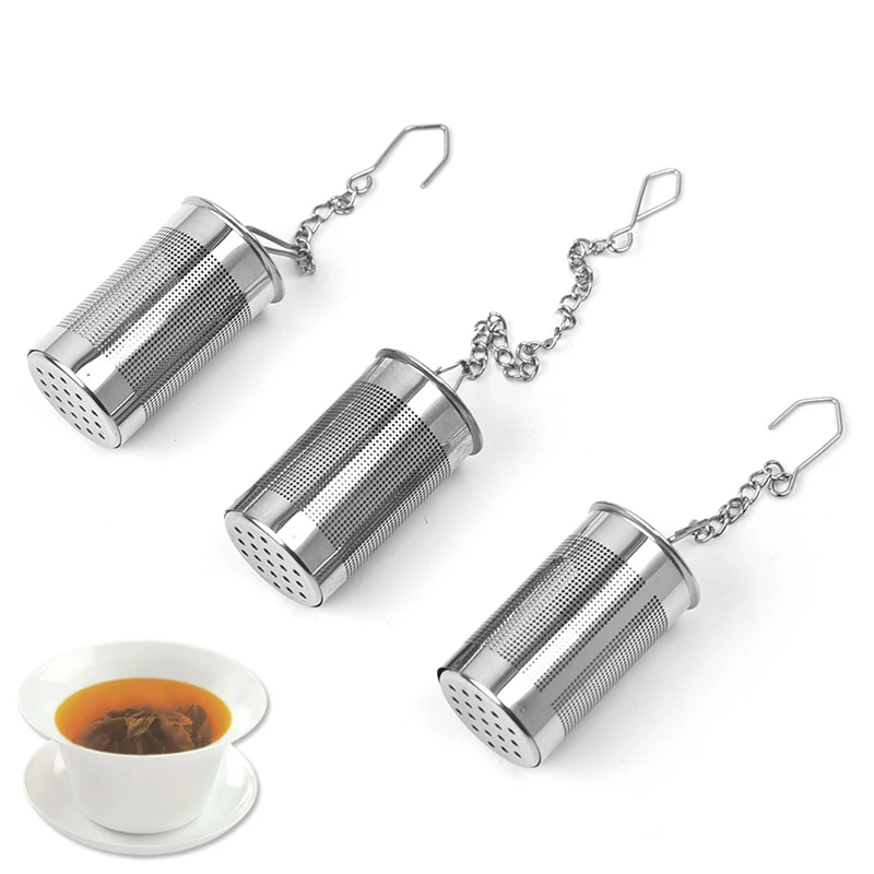 1pcs 304 Stainless Steel Tea Strainers Tea Infuser Strainers Tea Filters Kitchen Teaware  Easy To Clean Reusable