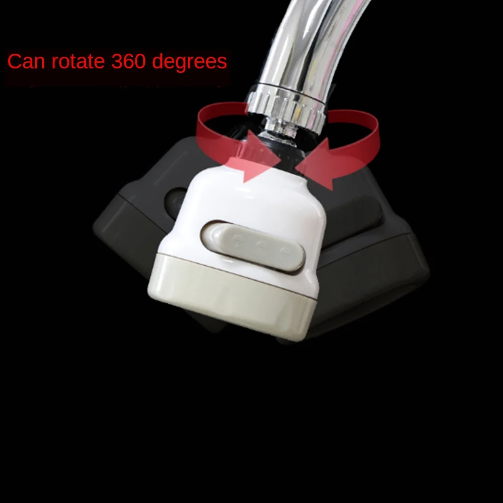 360 Rotate Tap Bubbler Connector Faucet Aerator 3-Stop Mode Water Diffuser Swivel Faucet Nozzle Shower Head Nozzle Dropshipping