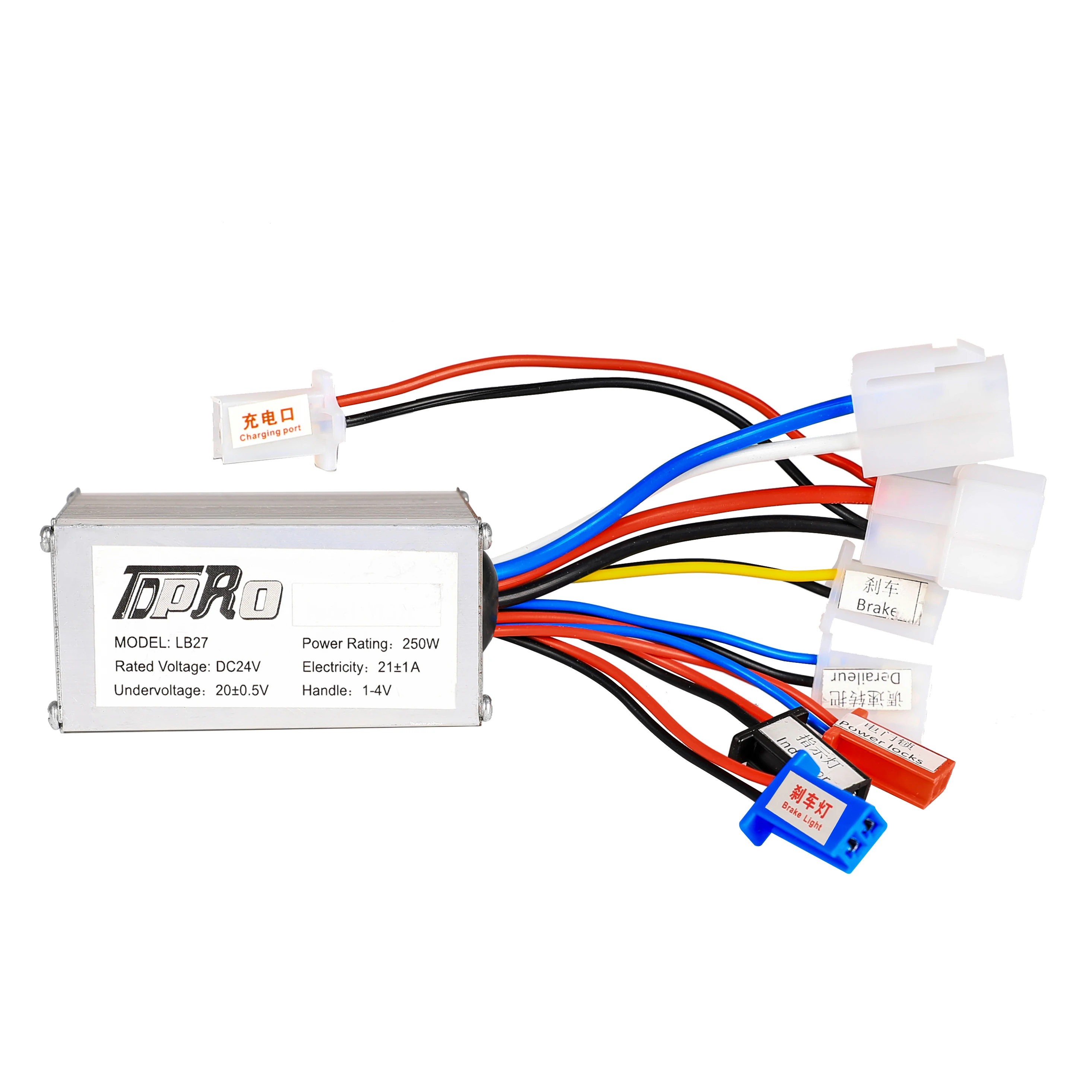 TDPRO-controlador de velocidad para bicicleta, cepillo de Motor de 24V/36V/48V, 350/500/800/1000W, acelerador, agarre de giro para Scooter, ATV,