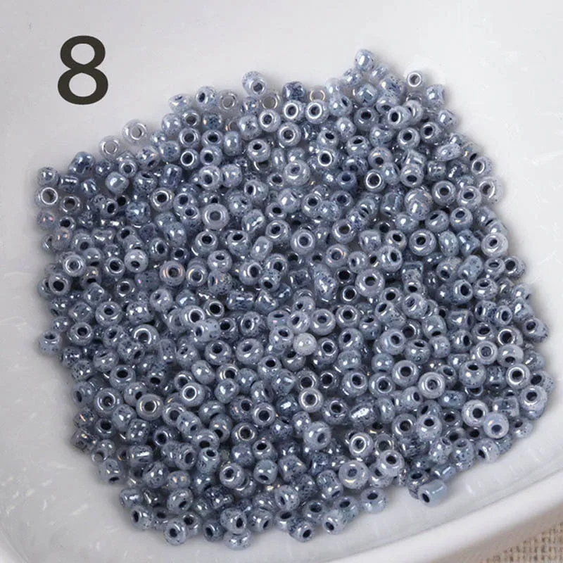 Wholesale 15 colors 2mm 3mm 4mm cream Glass Czech Seed Spacer beads For jewelry handmade DIY BL003-2XX