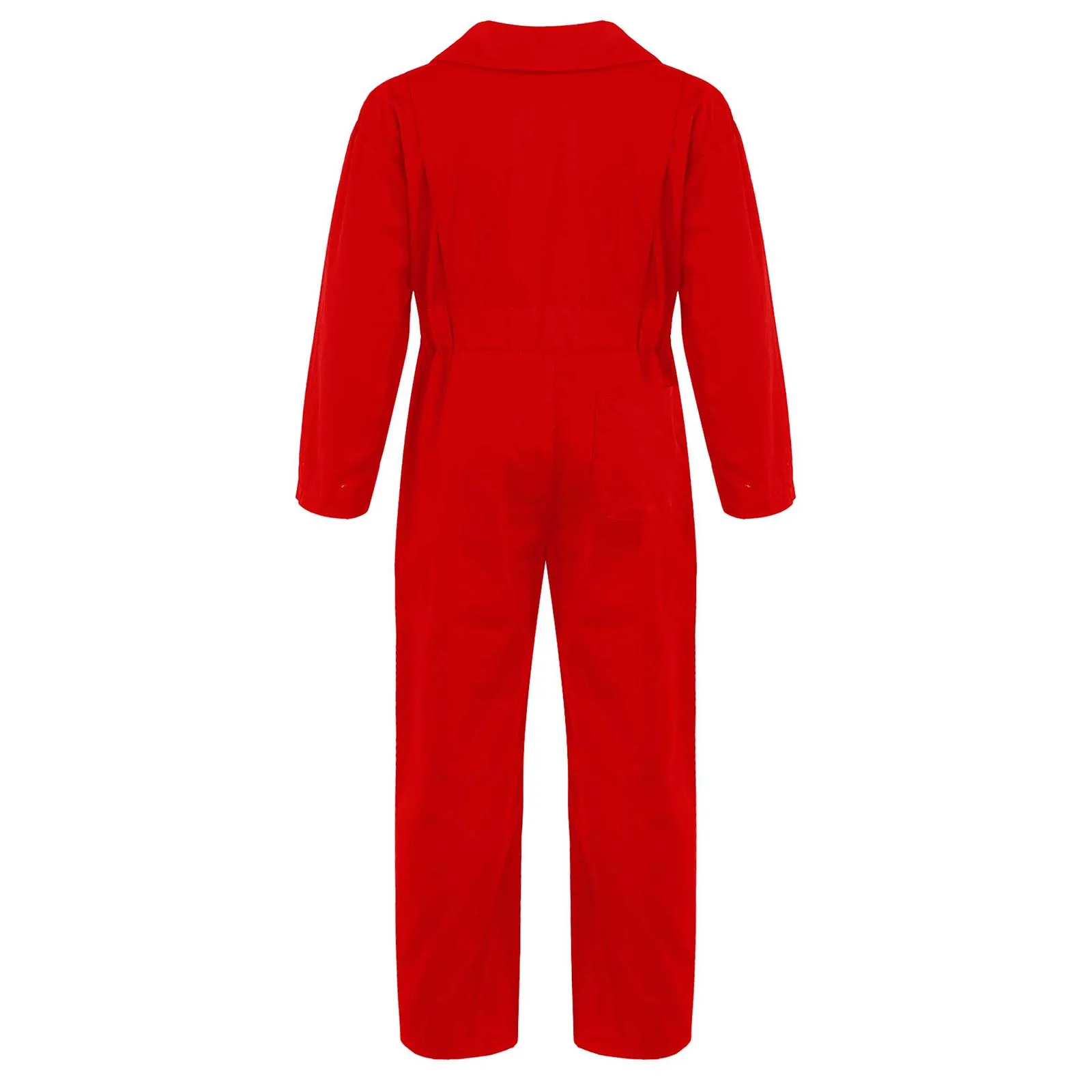 Kids Boys Coverall Mechanic Boiler Suit Flight Suit Flightsuit Long Sleeve Zipper Bodysuit Christmas Halloween Cosplay Costumes