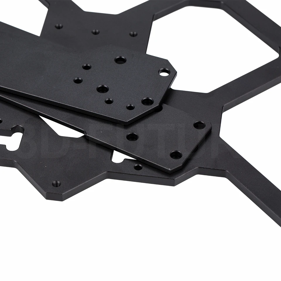 Clone Original Prusa i3 MK3 3D Printer Parts Aluminum Frame Aluminum Black Profile Aluminum alloy metal frame kit