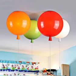 Fashion Balloon Lamps Ceiling Lights Colorful Baby Child Room Lamp Dining Room Bedroom Bedside Aisle Balcony Light Lamparas