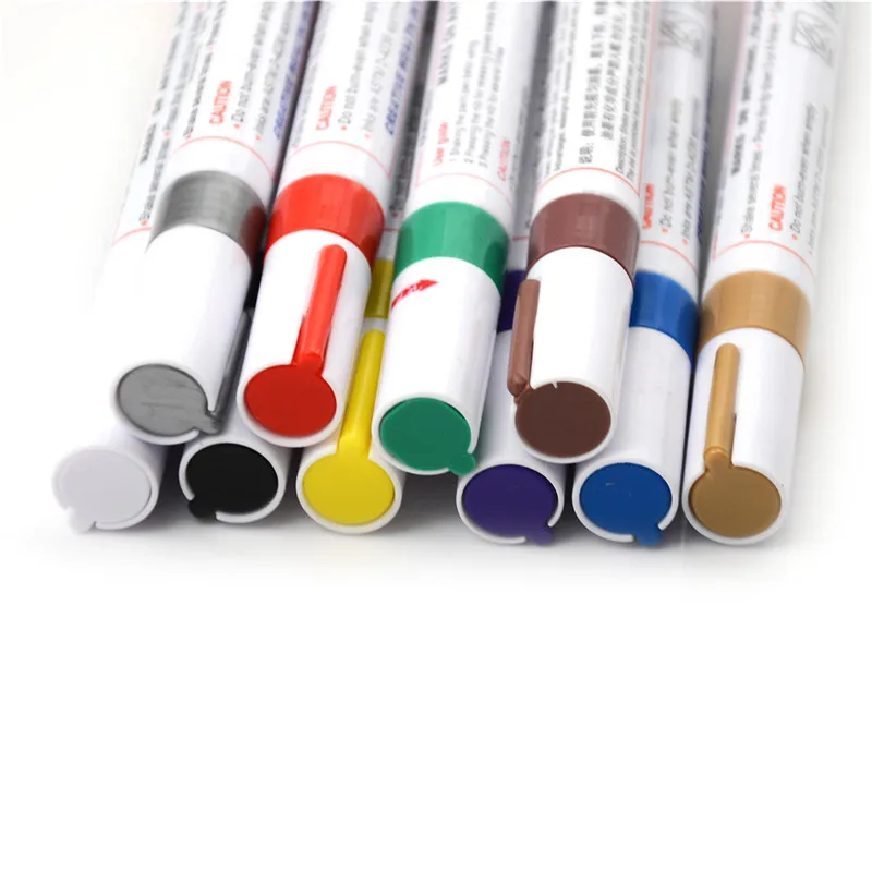 1PC Colorful Universal Waterproof Permanent Motorcycle Car Tyre Tread Paint Marker Pen Hand Tools