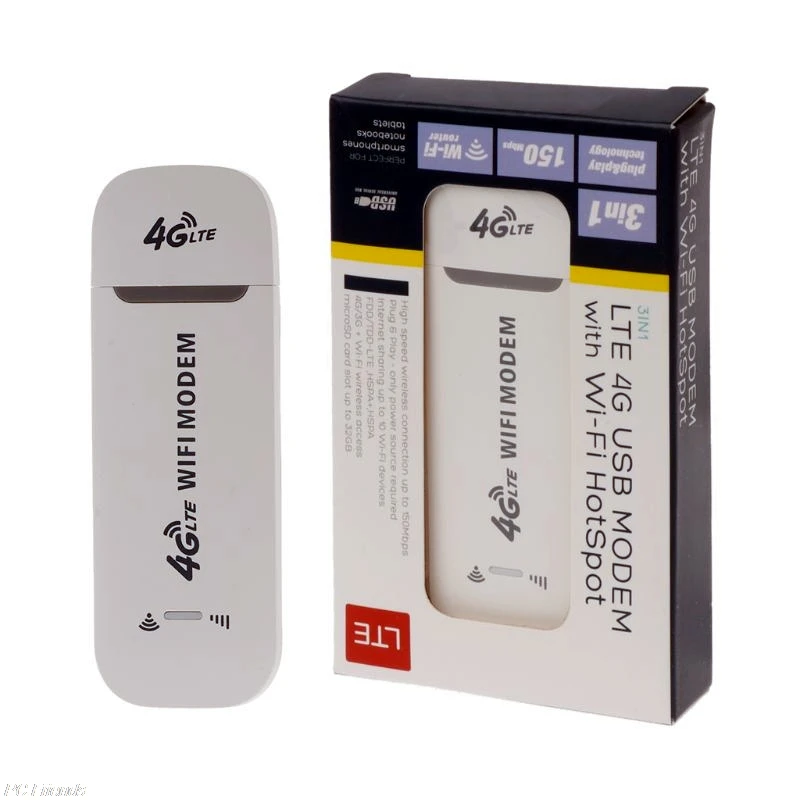 4G LTE Modem USB karta sieciowa 100 mb/s 4G LTE Adapter bezprzewodowy USB karta sieciowa Modem WiFi