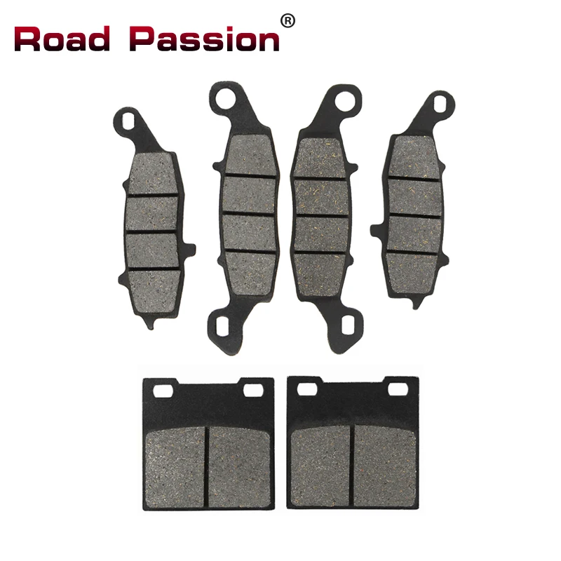 Road Passion Motorcycle Front Rear Brake Pads for Suzuki GSX600F GSX 600 F Katana GSX750F GSX 750F GSF600 GSF600S Bandit SV650