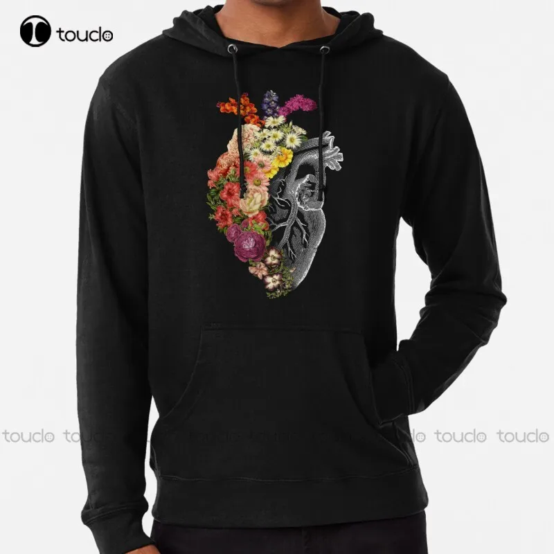 

new Flower Heart Spring Hoodie hoodies for women men