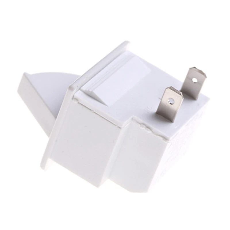 Fridge Parts 5A 250V Plastic for Refrigerator Freezer Door Light White Replacement