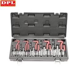 131 Pcs Engine Block Restoring Damaged Thread Repair Tool Kit M5 M6 M8 M10 M12 Professional