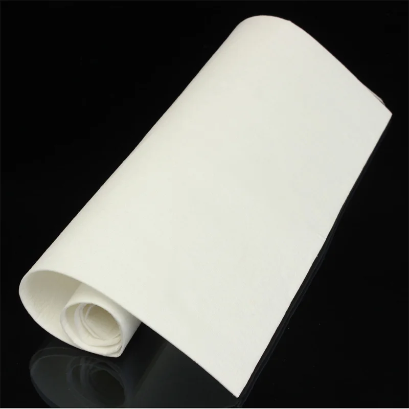 2PCS Ceramic Fiber Insulation Blanket Fabric 610×300×1mm For Wood Stoves Inserts Wide Temperature Range Corrosion Resistance