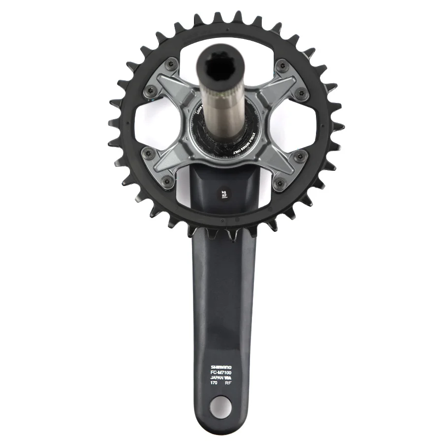 SHIMANO DEROE SLX FC-M7100 FC M7100 Crankset M7100 12-Speed 30T 32T 34T 165MM 170MM 175MM HOLLOWTECH II MTB Crankse Bicycle Part