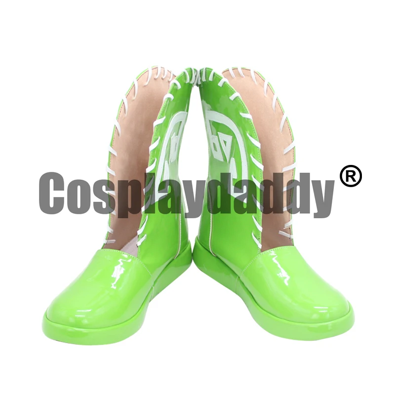 DotA Allstars Dota 2 TRANQUIL BOOTS Tranquils Cosplay Green Shoes Boots X002